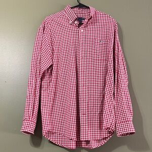 Vineyard Vines Red Gingham Men's Shirt